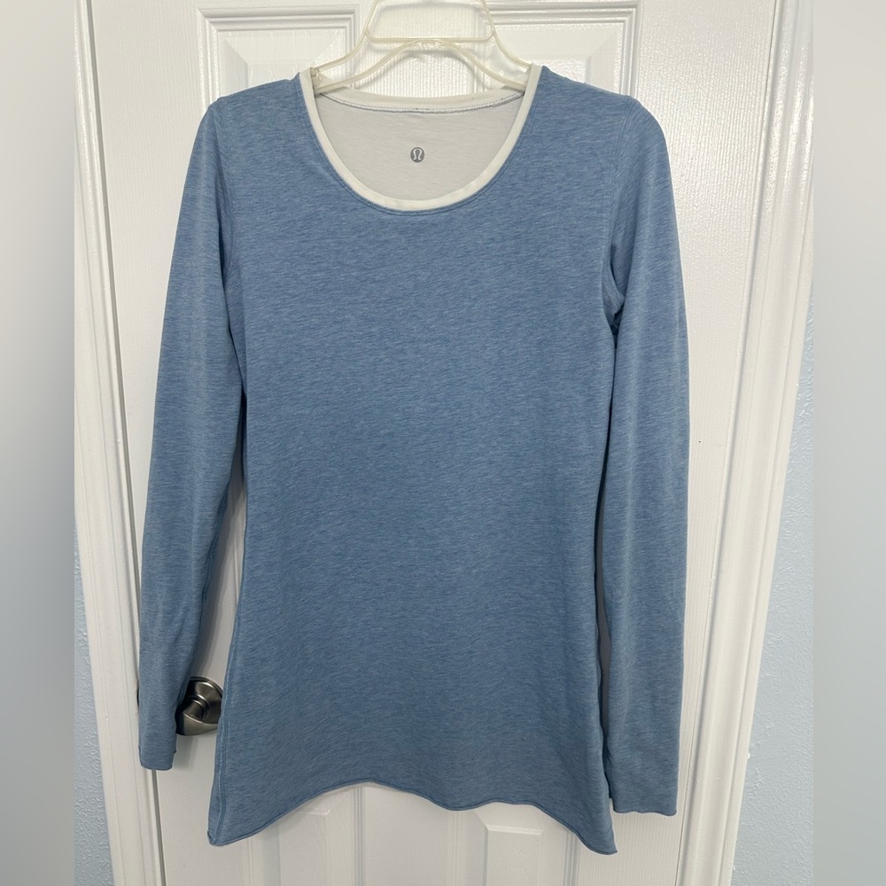 Lululemon reversible, long sleeve shirt